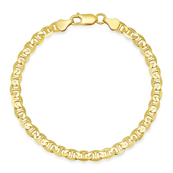 Mens Thick Gucci Mariner Chain Bracelet - 8.5" inches - 925 Italy - Picture 2 of 6